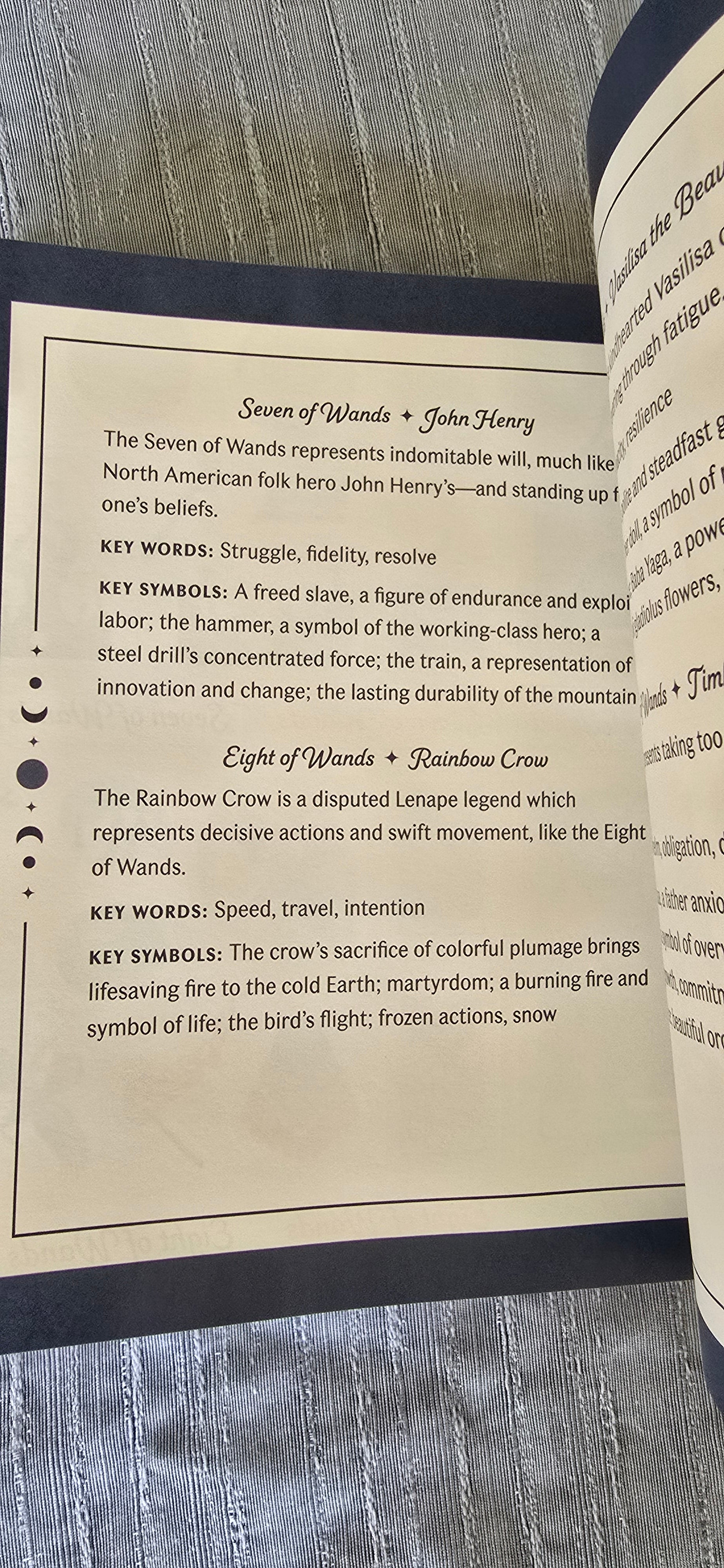 Tarot of the Divine stickrology sticker book